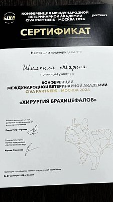 Хирургия брахицефалов. 26-27 сентября 2024г.