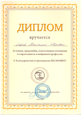 Диплом. 14 января 2015г.